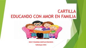 Cartilla educando con amor en familia