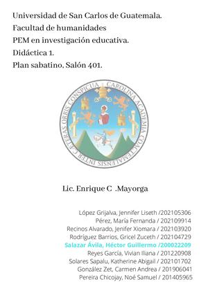 Texto Paralelo Didáctica