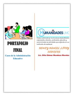 Portafolio Casos De La Administracion