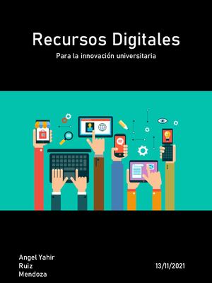 Recursos Digitales para la Innovación Universitaria