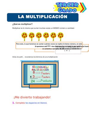 Qué Es Multiplicar