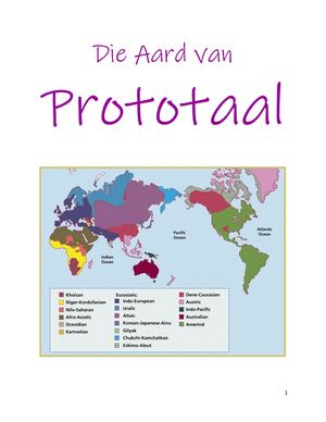 Aard van Prototaal
