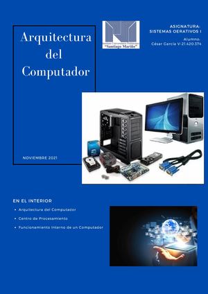 Arquitectura del computador
