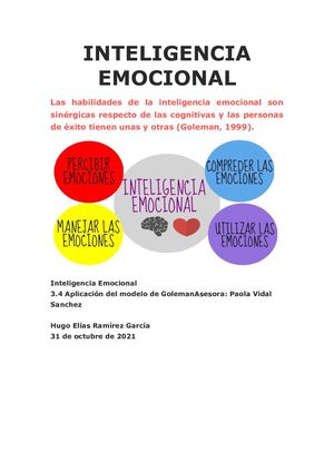 Inteligencia Emocional 3 4 Ramírez Hugo