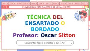 Técnica De Ensartado O Enhebrado