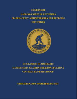 Presentación Del Pei Ined