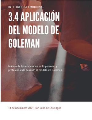 Modelo Goleman