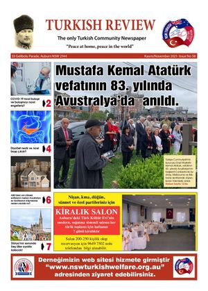 Dayanışma Gazetesi - Turkish Review - Kasım 2021 - Sayi 58