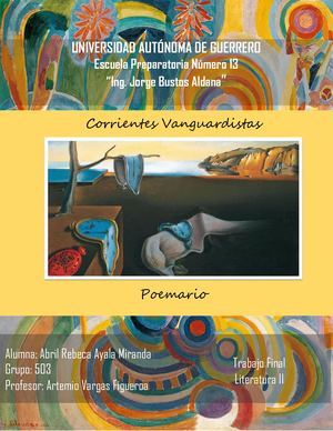 Poemario Vanguardista