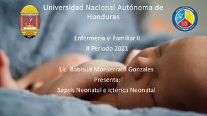 Sepsis e ictericia neonatal