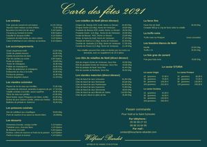 Carte des fêtes 2021