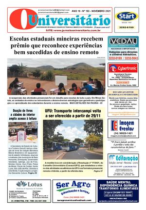 Jornal O Universitario 183 Novembro 21