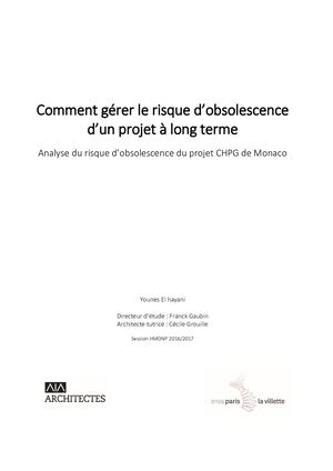 Mémoire Hmonp Younes El Hayani