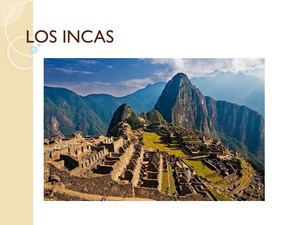 La Civilización Inca