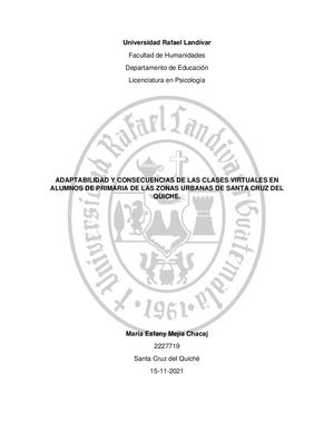 Universidad Rafael Landívar