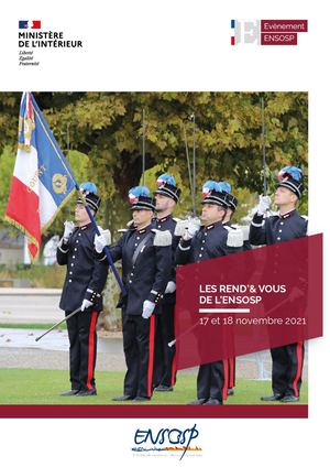 Ensosp- Les Rend'& Vous de novembre 2021
