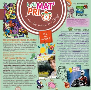 Le P'tit Pri mat' n°13 - novembre 2021