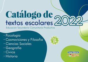 Catalogo Escolar COSMOS Cs SOCIALES GEO Y CIVICA