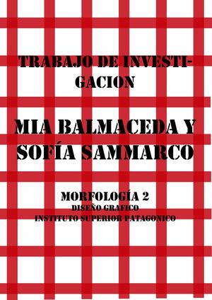 Trabajo De Investigación Mia Balmaceda Y Sofía Sammarco