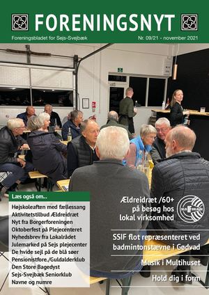 Foreningsnyt Nr 09 2021