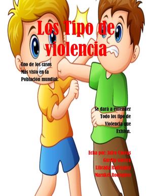Tipos de violencia