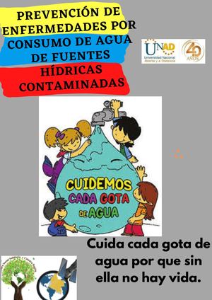 cartilla prevencion de enfermedades por consumo de agua de fuentes hidricas contaminadasnsumo