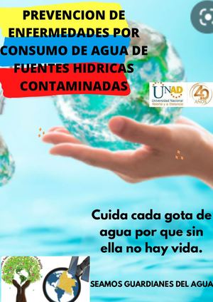 PREVENCION DE ENFERMEDADES POR CONSUMO DE AGUA DE FUENTES HIDRICAS CONTAMINADAS