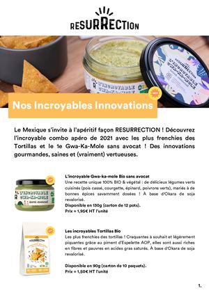 Catalogue de produits 2021 - RESURRECTION