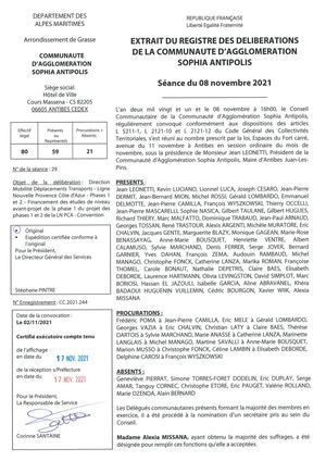 CC 2021 244 DMDT - LNPCA Phases 1 Et 2 - Financ études Av Projet Phase 1 - Conv