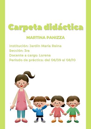Carpeta Didáctica