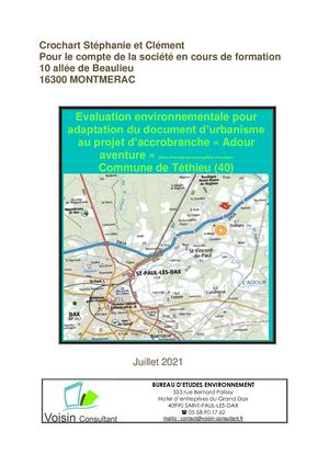 PLUi-H Diagnostic Environnemental- Déclaration de projet n°1