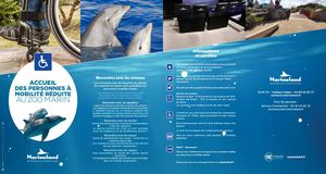 Marineland Dépliant PMR
