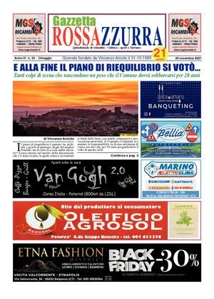 Gazzetta Rossazzurra Anno Vi N 23 Del 20 11 2021