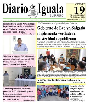 Viernes 20 De Noviembre De 2021 Diario De Iguala