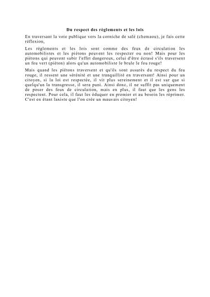 Respect Des Règlements Calaméo - Du respect des règlements et des lois