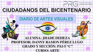 5 Semana Diario De Artes Visuales Pai 5 C Jhade Deheza