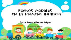 Cartilla buenos modales
