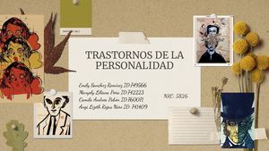 Trastornos De La Personalidad