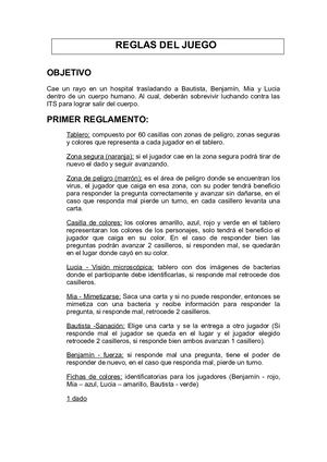 Reglas Del Juego