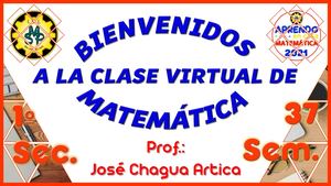 1º Sec. - Sem.37 - Matemática