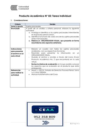 Derecho Procesal Penal P A 2