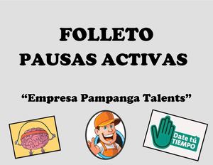 Folleto Pausas Activas