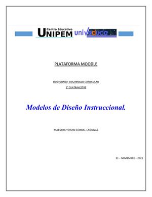 Plataforma Moodle