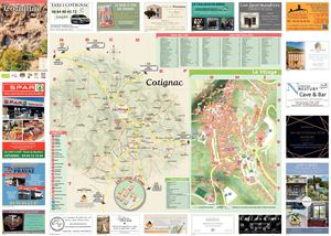 Carte de Cotignac 2022