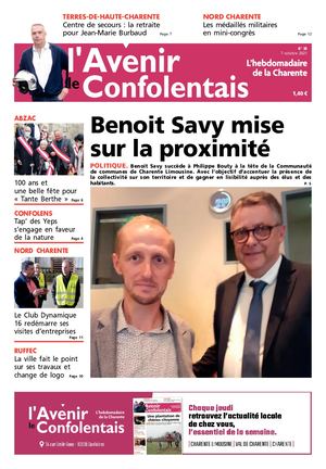 L'AVENIR LE CONFOLENTAIS du 07 10 2021