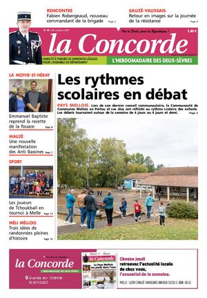 LA CONCORDE du 28 10 2021