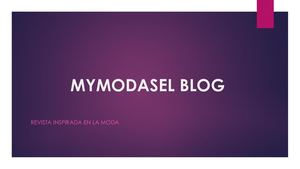 Mymodasel Blog