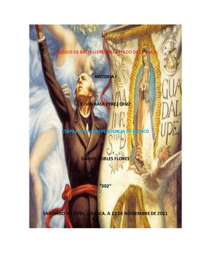 Etapas De La Independencia De Mexico