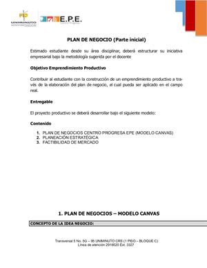 Plan De Negocio (Primera Version) (2)