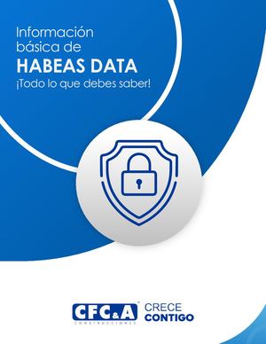 Ley de habeas data